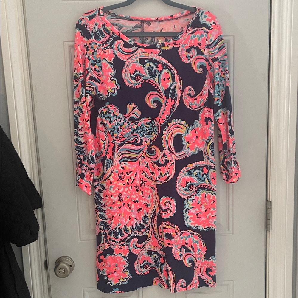 Lilly Pulitzer Vibrant Long Sleeve Dress